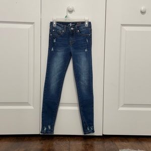 7 For All Mankind Girls size 8 Jeans Never worn!
